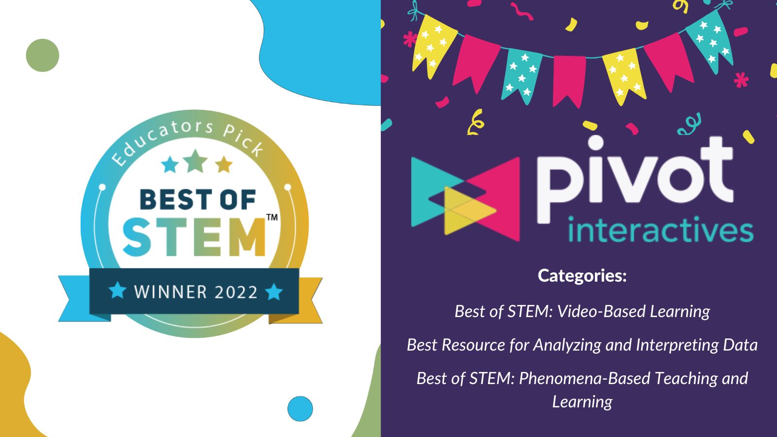 Pivot Wins 2022 Best of STEM Awards